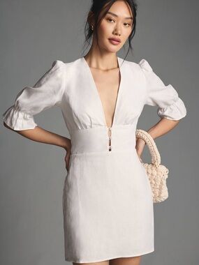 New reformation Simi Linen dress